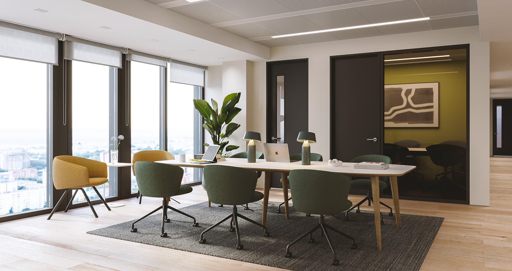 Industrious Global Tower Frankfurt Foto 3